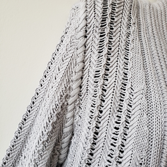 Magaschoni Open Knit Cardigan Sweater - Picture 6 of 14